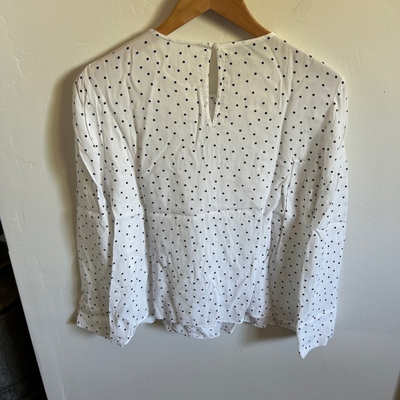 Hobbs London Polka Dot Blouse - Picture 5 of 8